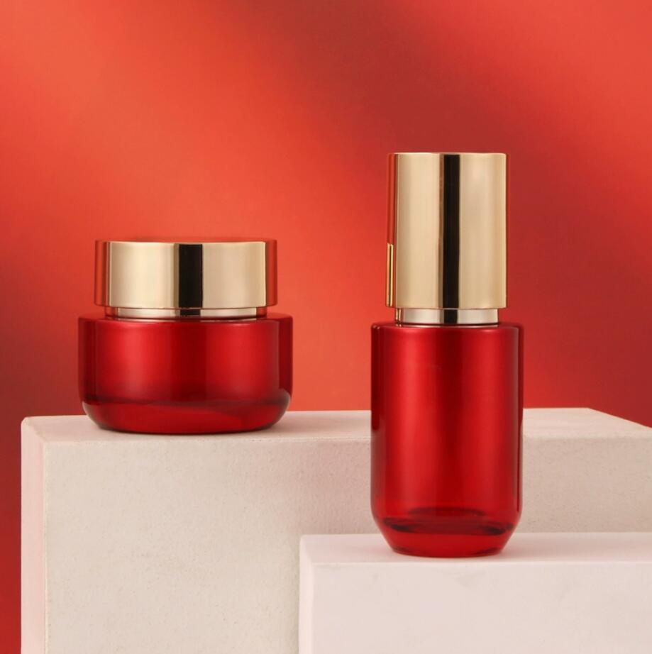 100 ml 110 ml rote Glasflasche – Essence Serum Toner Bewertung und Preis